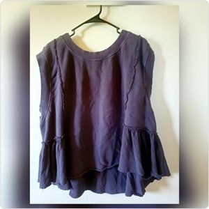 Free People Black Tank